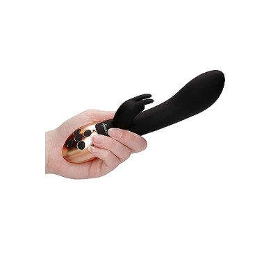 Heating Rabbit Vibrator - Opulent - Black